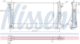 Nissens 63576A - RADIADOR PEUGEOT 106 (1A.1C)(91-)1.