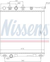 Nissens 636002 - RADIADOR CITROEN C3 II(A51)(09-)1.4