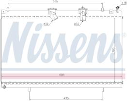 Nissens 636003 - RADIADOR CITROEN C5(RC.RE)(04-)2.2