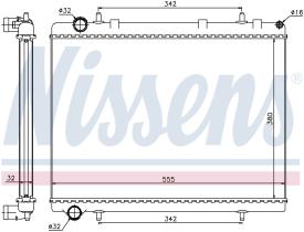 Nissens 63601 - RADIADOR CITROEN C4 (LA.LC)(04-)1.6