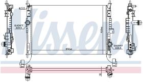 Nissens 636014 - RADIA CITROEN C4 PICASSO (2/13>) PEUGEOT 308 (9/13>)