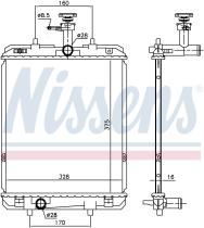 Nissens 636015 - RADIADOR TOYOTA AYGO(KBG40.PAB40)(1