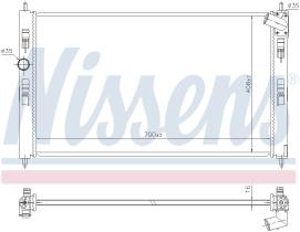 Nissens 636033 - RADIA MITSUBISHI ASX 1.6/2.0I (7/13>) CITROEN C4 AIRCROSS