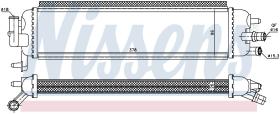 Nissens 636038 - RADIADOR DS DS5(15-)2.0 HDI HYBRID