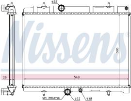 Nissens 63607A - RADIADOR CITROEN XSARA(N0.N1.N2)(97