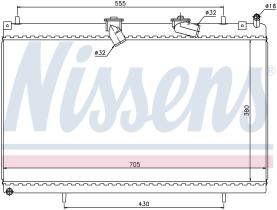 Nissens 63619 - RADIADOR CITROEN C5(RD.TD)(08-)2.7