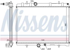 Nissens 63689A - RADIA CITROEN C4/XSARA II/307/407 (03>) C/TUBO INF.A/M