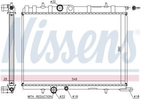 Nissens 63694A - RADIADOR CITROEN XSARA(N0.N1.N2)(97