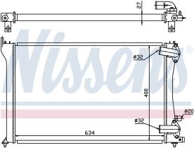 Nissens 63701 - RADIA PEUGEOT 406 2.0HDI/2.2HDI (98>00)