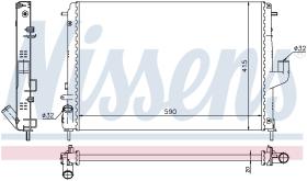 Nissens 637613 - RADIA DACIA LOGAN (9/08>)DUSTER (5/10)1.5DCI A/M