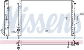 Nissens 637613 - RADIA DACIA LOGAN (9/08>)DUSTER (5/10)1.5DCI 86CV.