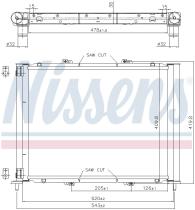 Nissens 637626 - RADIA RENAULT CLIO II 1.5DCI (06/01>) MICRA (K12) MODULO