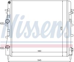 Nissens 63763 - RADIADOR NISSAN KUBISTAR(X76.X80)(0