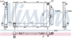 Nissens 637637 - RADIA RENAULT KANGOO 1.5/1.9DCI (7/03>) MODULO