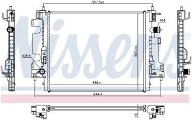 Nissens 637659 - RADIADOR SMART FORFOUR(W453)(14-)1.