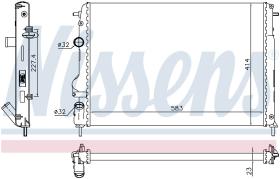 Nissens 63766 - RADIA RENAULT MEGANE I 1.9DCI (2/01>8/02) DACIA LOGAN (-T/C)