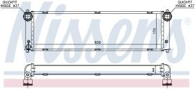 Nissens 637775 - RADIADOR PORSCHE 911 (997)(05-12)3.