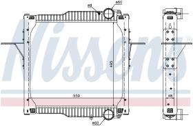 Nissens 63784 - RADIA RVI MIDLUM (05-06>) 568 - 495 - 48