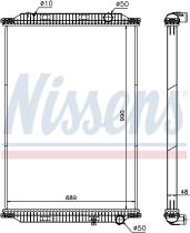 Nissens 637850 - RADIA RVI PREMIUM 2 (10-05>) 991*708*52 SIN LATERALES