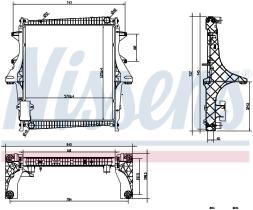 Nissens 637875 - RADIA RENAULT MASCOTT II 3.0DCI (05-04>) COMPLETO