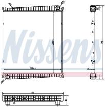 Nissens 6378750 - RADIA RENAULT MASCOTT II 3.0DCI (05-04>) - LATERALES