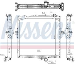 Nissens 637877 - RADIA VOLVO V.I. FH II/RVI C/K/T (12>) 805-887-52