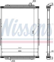 Nissens 637880 - RADIA RVI KERAX (9/97>) 900-708-40 SIN LATERALES