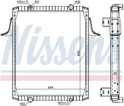 Nissens 63822A - RADIA RVI PREMIUM/KERAX (96>) 826-689-48