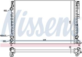 Nissens 63843A - RADIA RENAULT LAGUNA I 1.8/2.2D/1.9DCI (98>)