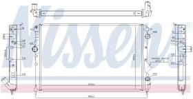 Nissens 63873 - RADIADOR RENAULT ESPACE II(91-)2.1