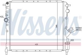 Nissens 63878 - RADIA RENAULT CLIO I 1.8I 16V/2.0 WILLIAMS