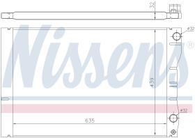 Nissens 63881 - RADIADOR RENAULT AVANTIME(01-)2.2 D