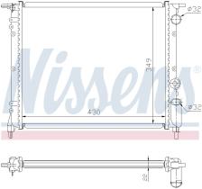 Nissens 63919 - RADIADOR RENAULT R 21(89-)1.4