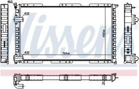 Nissens 63922 - RADIA RENAULT MASTER II 2.5D/ MOVANO (97>) A/M