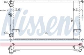 Nissens 639951 - RADIA SEAT IBIZA II/CORDOBA 1.4/1.6 -AC