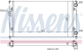 Nissens 639961 - RADIADOR SEAT CORDOBA(6K)(93-)1.8 I