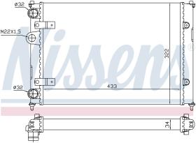 Nissens 639981 - RADIADOR SEAT CORDOBA(6K)(93-)1.9 S