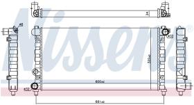 Nissens 64001 - RADIA SEAT IBIZA I/MALAGA 1.2/1.5