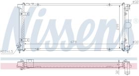 Nissens 640041 - RADIADOR SEAT TOLEDO I(1L)(91-)2.0