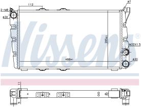 Nissens 64010 - RADIADOR SKODA 120(742.744)(79-)L/L