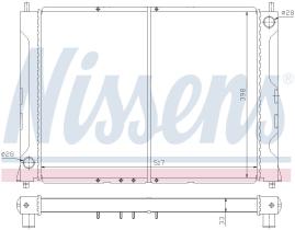 Nissens 64031 - RADIADOR ROVER 400(XW)(89-)2.0 I