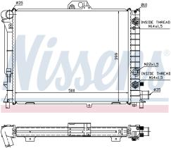 Nissens 64033A - RADIADOR SAAB 9000(93-)2.0 I 16V TU