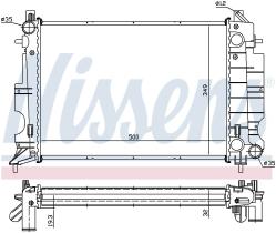 Nissens 64037A - RADIADOR SAAB 9-3(YS3D)(98-)2.3 I 1