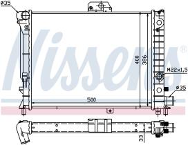 Nissens 64049 - RADIADOR SAAB 9000(84-)2.3 I 16V TU