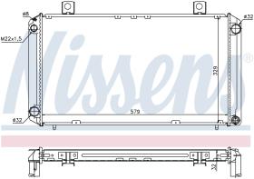 Nissens 64059A - RADIADOR SAAB 900 (AC4.AM4)(78-)2.0