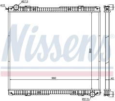 Nissens 640670 - RADIA SCANIA R 340-620 (04>) 860-1025-37 - LATERALES