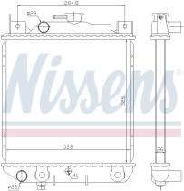 Nissens 64083 - RADIA SUZUKI SWIFT II 1.3 (9/91>) CHATENET MEDIUM (89>)