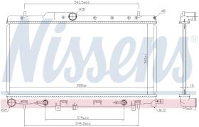 Nissens 64123 - RADIADOR SUBARU IMPREZA(GD.GG)(00-)