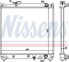 Nissens 64155 - RADIADOR SUZUKI VITARA(ET.TA)(88-)1