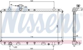 Nissens 64167A - RADIADOR SUZUKI AERIO(ER)(01-)1.5 I